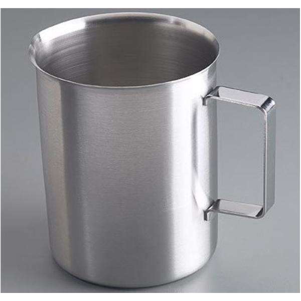 Pitcher / Beaker Stainless Steel 1200 mL Silver Ea